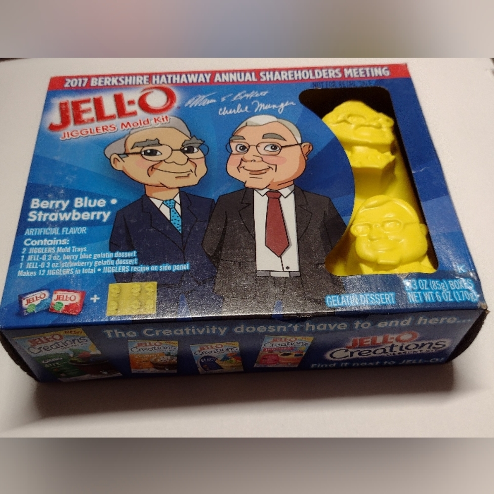 2017 Berkshire Hathaway jello mold